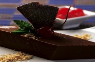 Bavarois de chocolate Bavarois de chocolate